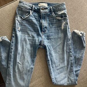 Abercrombie & Fitch Super Skinny Ankle High Rise